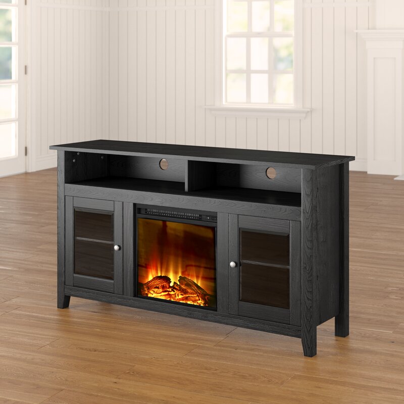 Zipcode Design Kohn TV Stand for TVs up to 60" with Electric Fireplace